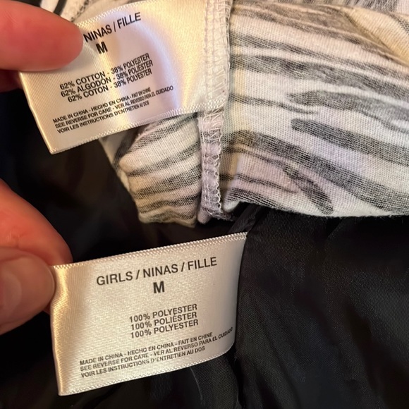 EUC Grane Girl’s Puffer Vest, full zip w clasp belt, M - Picture 14 of 16